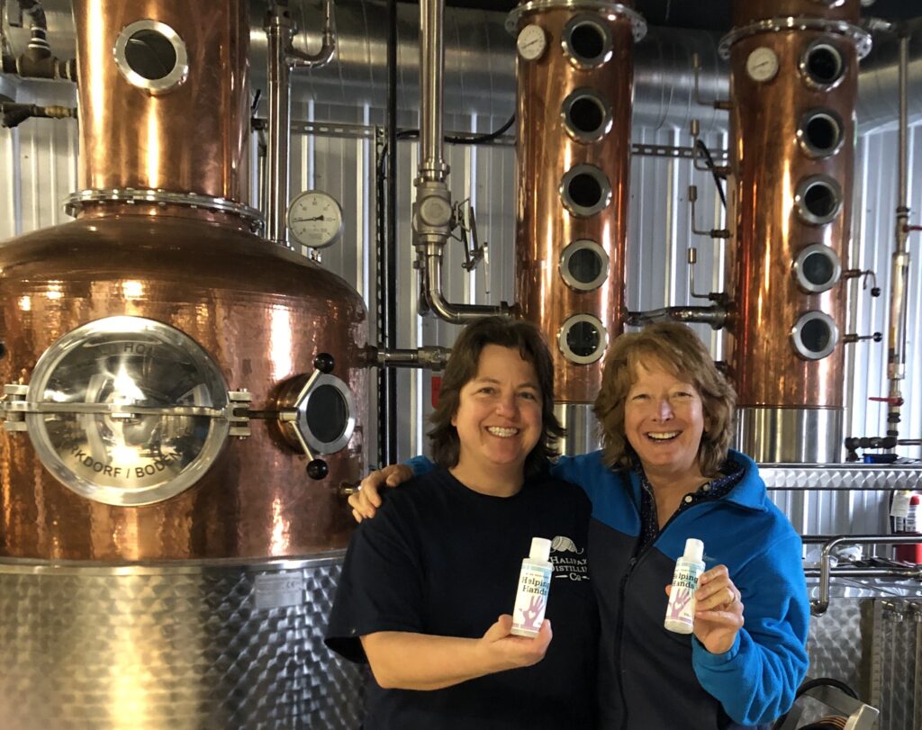 Julie Shore and Arla Johnson—Co-Founders and Head Distiller